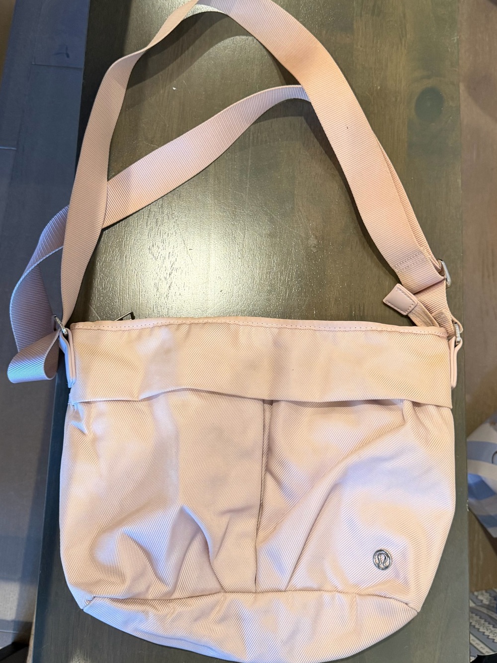 Lululemon Light Pink Crossbody Shoulder Bag